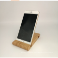 Custom  Laser Logo Bamboo Cell Phone  Holders  Mini Smart Phone Holder Wood Bamboo Mobile Phone Stand